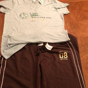 The Palazzo Las Vegas Track Pants And Bling Top